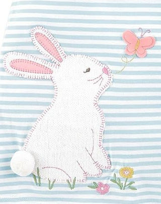 Mud Pie Girls Easter T-Shirt Dress-Girls Dresses-Simply Blessed Children's Boutique