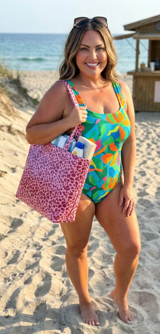Haute Paloma Tote Bag - Cheetah Collection-Bags-Simply Blessed Children's Boutique