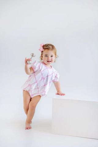 Penny's Play Bubble – Belle Meade Bow/Pier Party Pink | The Beaufort Bonnet Company-Infants-Simply Blessed Children's Boutique