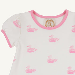 Penny's Play Dress – Merrimack Quack Quacks (Palm Beach Pink)/Hamptons Hot Pink | The Beaufort Bonnet Company-Girls Dresses-Simply Blessed Children's Boutique