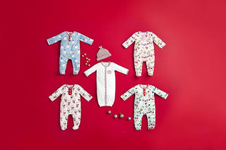 Pink Santa Sleeper-Infants-Simply Blessed Children's Boutique
