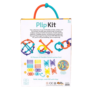Fat Brain Toys Plip Kit: Flexible Silicone Sensory Construction & STEM Building Set-Toys-Simply Blessed Children's Boutique