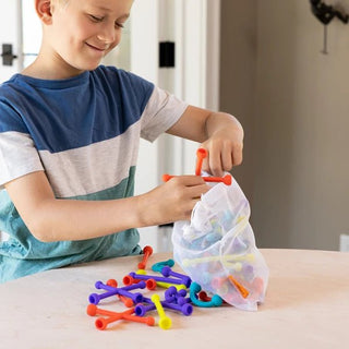 Fat Brain Toys Plip Kit: Flexible Silicone Sensory Construction & STEM Building Set-Toys-Simply Blessed Children's Boutique
