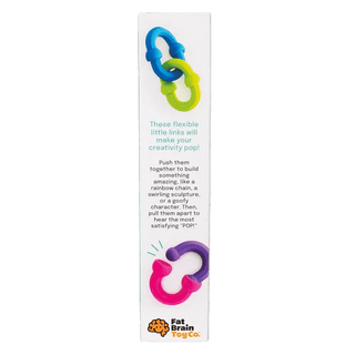 Plip Links by Fat Brain Toys – Silicone Sensory Fidget & STEM Building Toy-Toys-Simply Blessed Children's Boutique