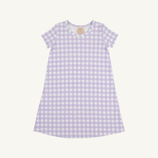 Polly Play Dress - Lauderdale Lavender Gingham by The Beaufort Bonnet Company-Girls Dresses-Simply Blessed Children's Boutique