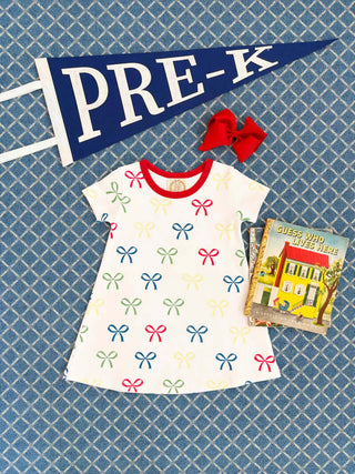 Polly Play Dress – Ribbon Reminder / Richmond Red-Misc.-Simply Blessed Children's Boutique
