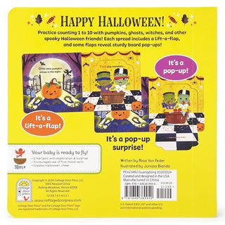 Pop-Up Surprise One Little Pumpkin Board Book from Cottage Door Press-Books-Simply Blessed Children's Boutique