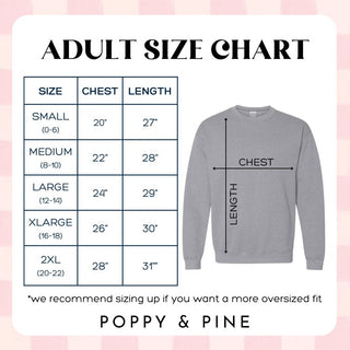Poppy and Pine Christmas JOY Sweatshirt-Women's Sweatshirt/Pullover-Simply Blessed Children's Boutique