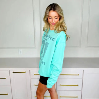 Poppy and Pine Proverbs 31 Motherhood Sweatshirt-Women's Sweatshirt/Pullover-Simply Blessed Children's Boutique