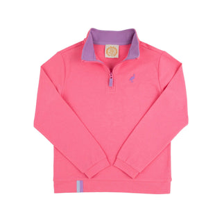 Prepletic Hayword Half Zip – Romany Rose with Valley High Violet-Misc.-Simply Blessed Children's Boutique