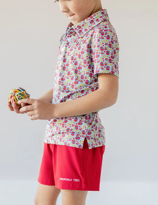 Properly Tied Boys' Classroom Inlet Polo-Boys Short Sleeve Shirts-Simply Blessed Children's Boutique