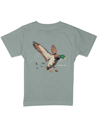 Properly Tied Boys Short Sleeve Mallard Flight Tee-Boys Graphic Tees-Simply Blessed Children's Boutique