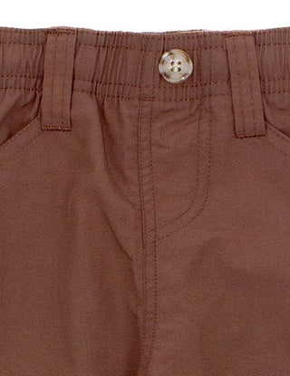 Properly Tied Boys Mallard Pant with Adjustable Cuffs in Bark Brown-Boys Pants-Simply Blessed Children's Boutique