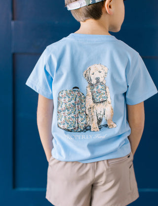 Properly Tied Boys' Study Buddy Back to School Tee-Boys Graphic Tees-Simply Blessed Children's Boutique