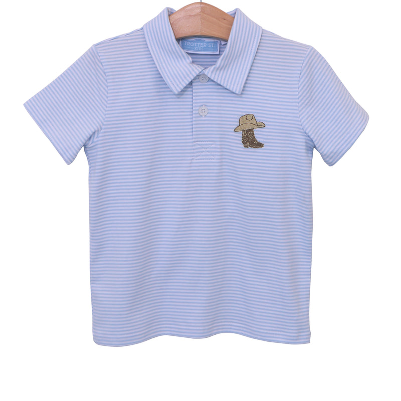Blue Rodeo Polo Shirt