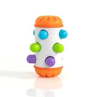 Fat Brain Toys Rolio | Rolling Sensory Crawl & Rattle Toy for Babies-Toys-Simply Blessed Children's Boutique