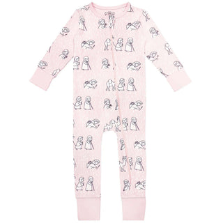 Ruth & Naomi Convertible Sleeper - Holy Pals-Girls Sleepwear-Simply Blessed Children's Boutique