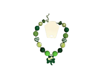 Saint Patrick's Day Necklace-Girls Necklace-Simply Blessed Children's Boutique
