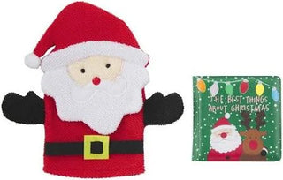 Santa Bath Book & Mitt-Toys-Simply Blessed Children's Boutique