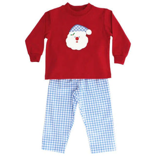 Santa Boys Pant Set - Bailey Boys-Boys Outfit Sets-Simply Blessed Children's Boutique