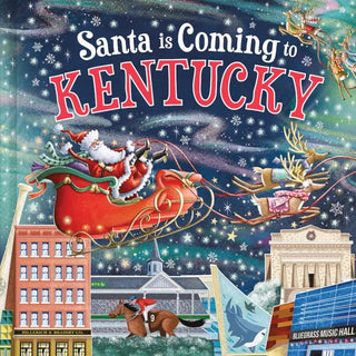 Santa Is Coming to Kentucky Picture Book-Books-Simply Blessed Children's Boutique