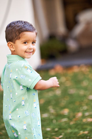 Sir Proper's Romper – Clubhouse Couture (Wood Boat Blue) | The Beaufort Bonnet Company-Infants-Simply Blessed Children's Boutique