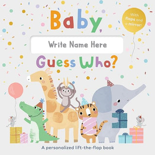 Baby, Guess Who? Interactive Board Book-Books-Simply Blessed Children's Boutique