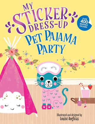 My Sticker Dress-Up Book - Pet Pajama Party-Books-Simply Blessed Children's Boutique