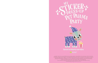 My Sticker Dress-Up Book - Pet Pajama Party-Books-Simply Blessed Children's Boutique