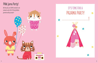 My Sticker Dress-Up Book - Pet Pajama Party-Books-Simply Blessed Children's Boutique