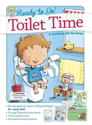 Toilet Time: A Training Kit for Boys-Books-Simply Blessed Children's Boutique
