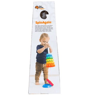 SpinAgain by Fat Brain Toys – Stacking & Spinning Sensory STEM Toy for Toddlers-Toys-Simply Blessed Children's Boutique