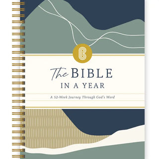 Spiral Bible The Bible in A Year: A 52-Week Journey Through God's Word-Books-Simply Blessed Children's Boutique