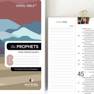 Spiral Bible NLT - Spiral Bound Bible for Notetaking-Books-Simply Blessed Children's Boutique