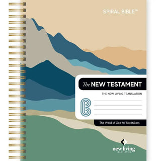 Spiral Bible NLT - Spiral Bound Bible for Notetaking-Books-Simply Blessed Children's Boutique