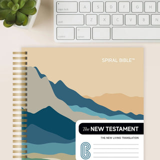 Spiral Bible NLT - Spiral Bound Bible for Notetaking-Books-Simply Blessed Children's Boutique