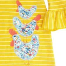 Stacked Chickens- Girls Knit Dress-Misc.-Simply Blessed Children's Boutique