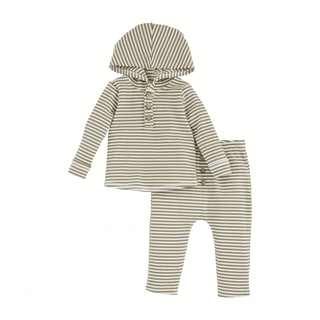 Striped Hoodie and Pant Set – Mud Pie-Infants-Simply Blessed Children's Boutique