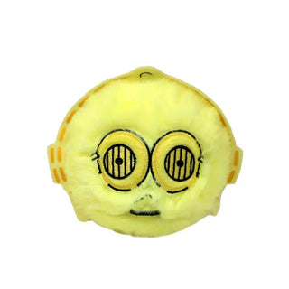C-3PO Beanie Bouncer plush bounce ball from TY with bright yellow fur and embroidered droid face details - great stocking stuffer.