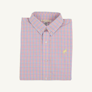 The Beaufort Bonnet Company Boys Dean’s List Dress Shirt – Woodstock Park Plaid-Boys Long Sleeve Shirts-Simply Blessed Children's Boutique