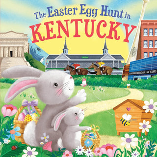 The Easter Egg Hunt in Kentucky Hardback Kids Book-Books-Simply Blessed Children's Boutique