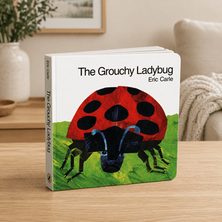 The Grouchy Ladybug Board Book by Eric Carle-Books-Simply Blessed Children's Boutique