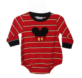 Three Sisters Baby Boy Magical Mouse Bubble Romper-Infants-Simply Blessed Children's Boutique