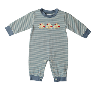 Three SIsters Baby Boy Turkey Lurkey Thanksgiving Romper-Infants-Simply Blessed Children's Boutique