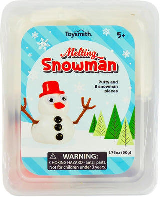 Toysmith Melting Snowman Reusable Putty Slime Kit