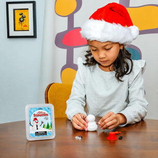 Toysmith Melting Snowman Reusable Putty Slime Kit