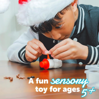 Toysmith Melting Snowman Reusable Putty Slime Kit