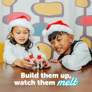 Toysmith Melting Snowman Reusable Putty Slime Kit