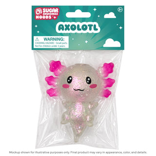 Toysmith Sugar Skwisheez Noods Axolotl Sensory Toy-Toys-Simply Blessed Children's Boutique