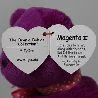 Magenta II Limited Edition Beanie Baby - TY-Toys-Simply Blessed Children's Boutique